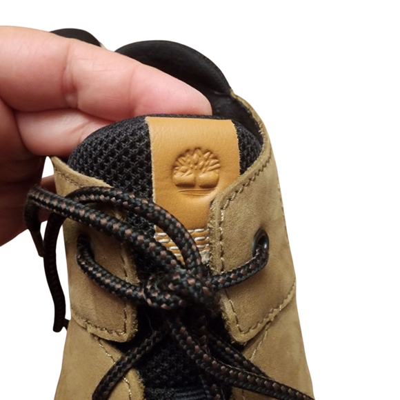 Timberland Men's Black and Tan Sneakers Size 12 - Picture 6 of 10